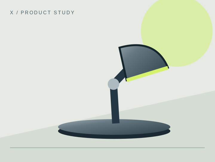 Illustration of Adjustable Task Light